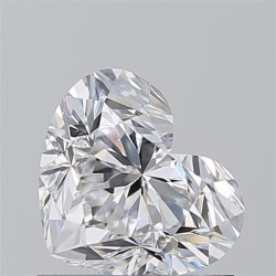 Diament serce, 1.01ct, VVS1, D, GIA 2537348589